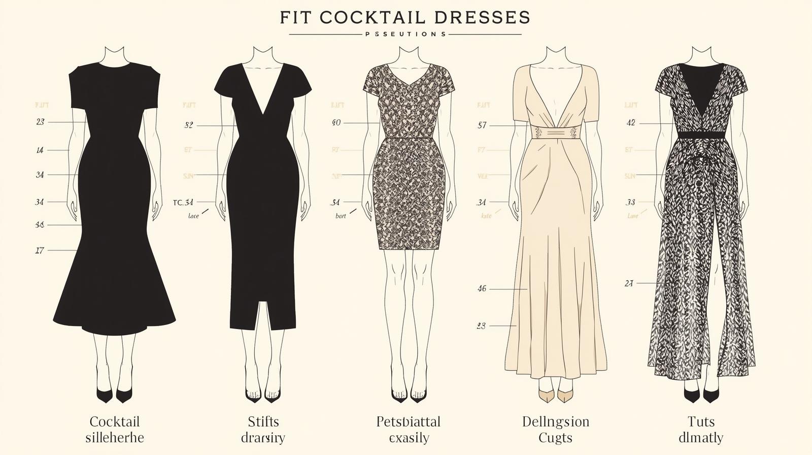 Cocktail Dresses Fit & Silhouette Guide