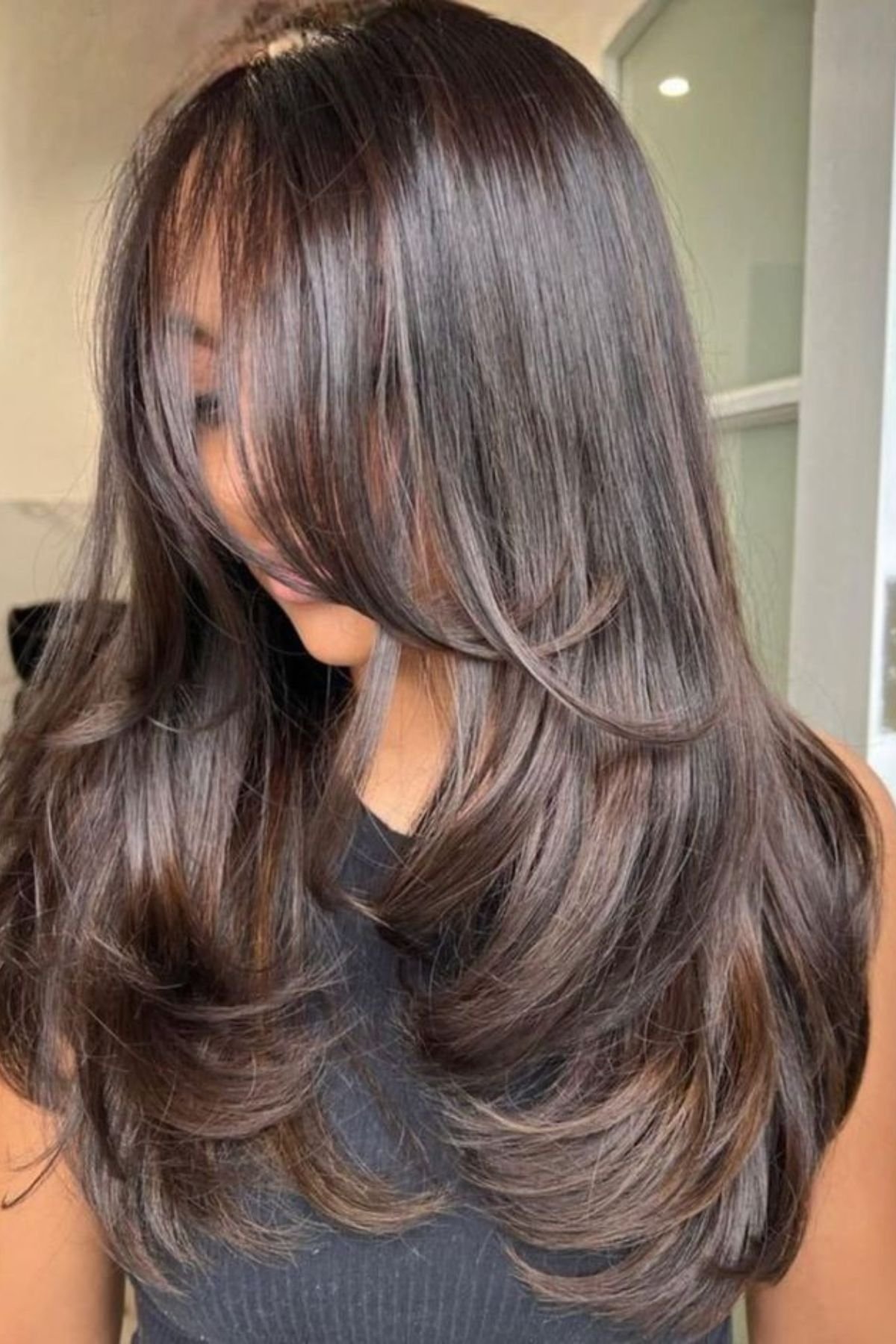 Straight Hair in Layers