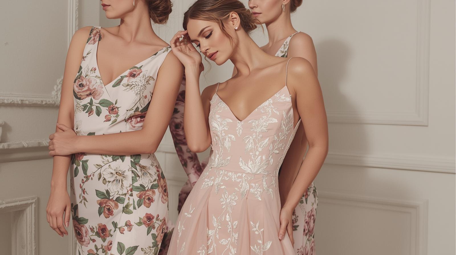 Floral Mother of the Bride Dresses: Silhouette & Fit Tip