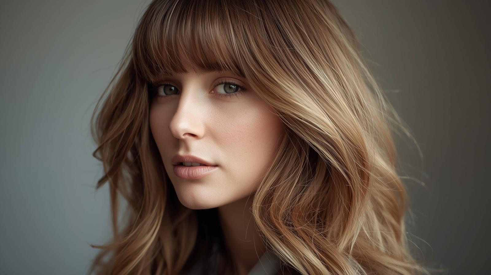 Long Layered Hair with Bangs in Long Hairstyles with Short Layers