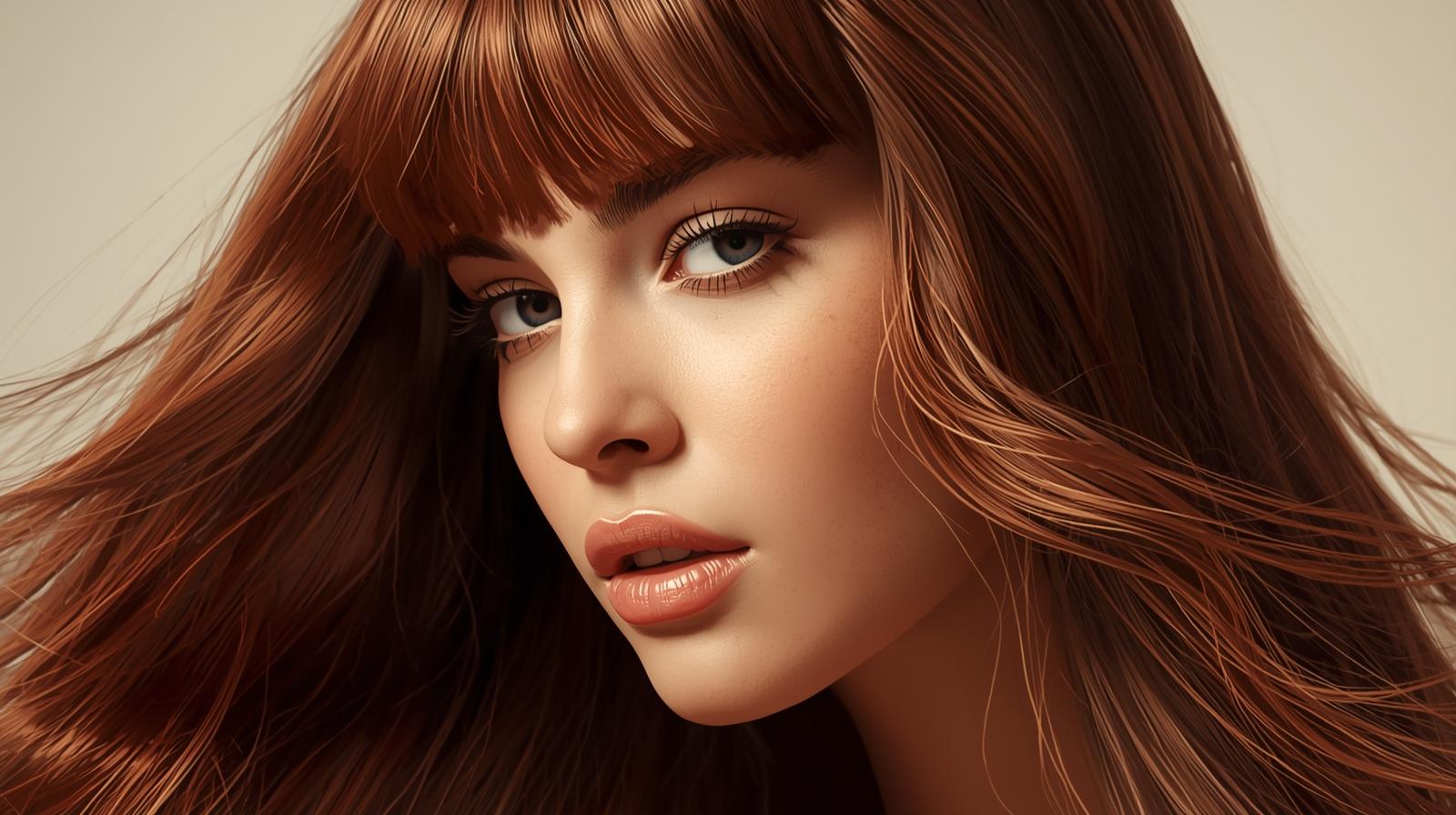 Long Layered Hair with Bangs in Short Layered Styles for Extra Volume