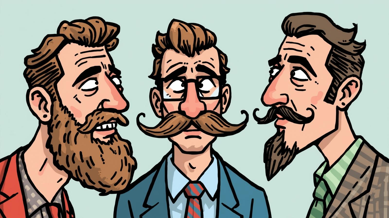 Beard vs Mustache vs Goatee conservation Cost