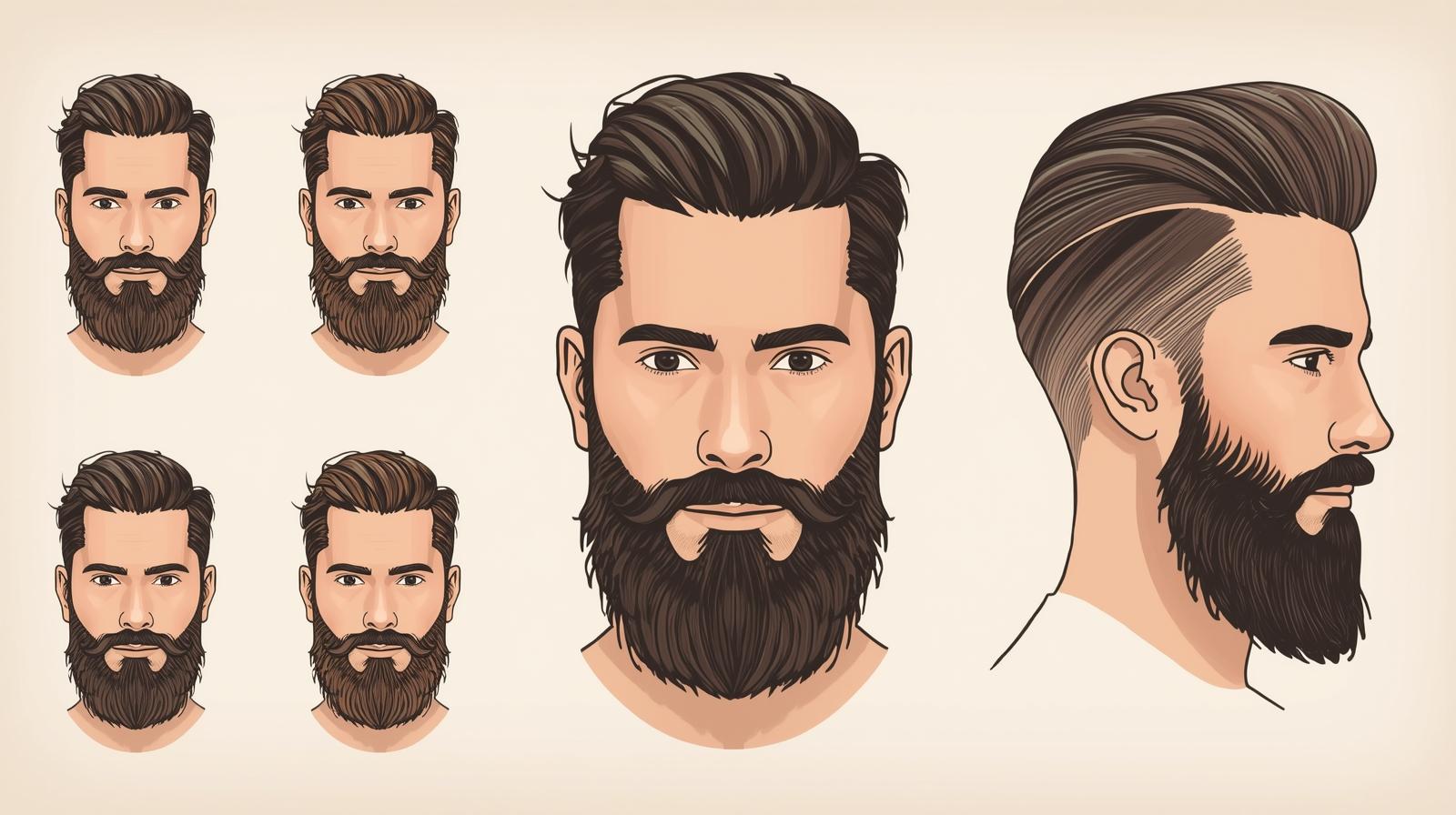 Best Beard Styles for Straight Hair for Different Face Shapes