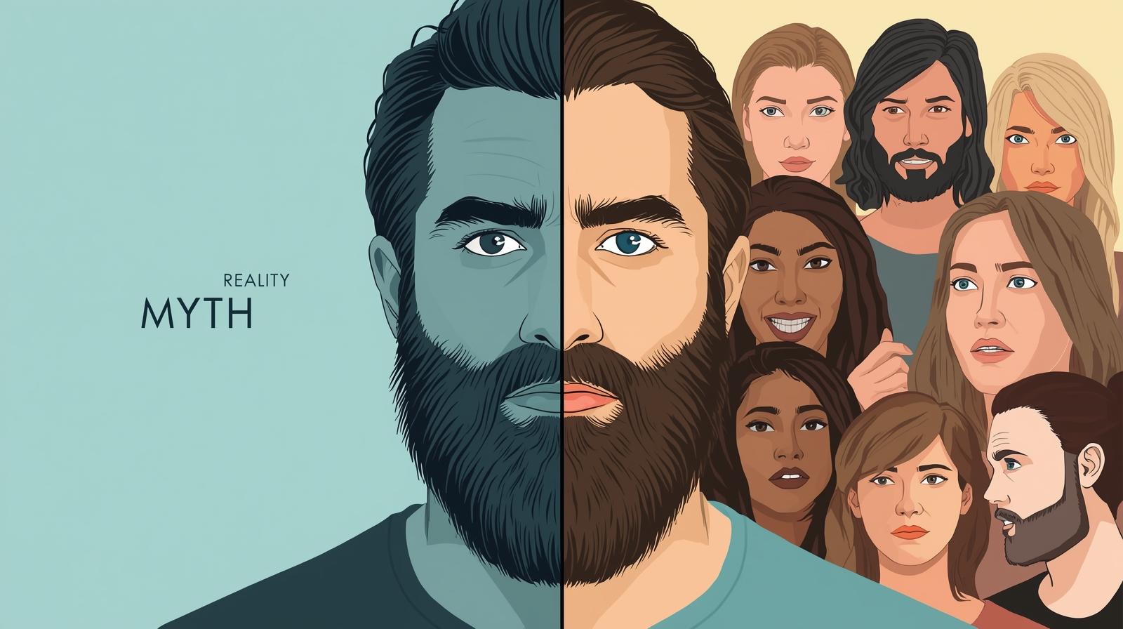 Do women like beards Myth vs. Reality