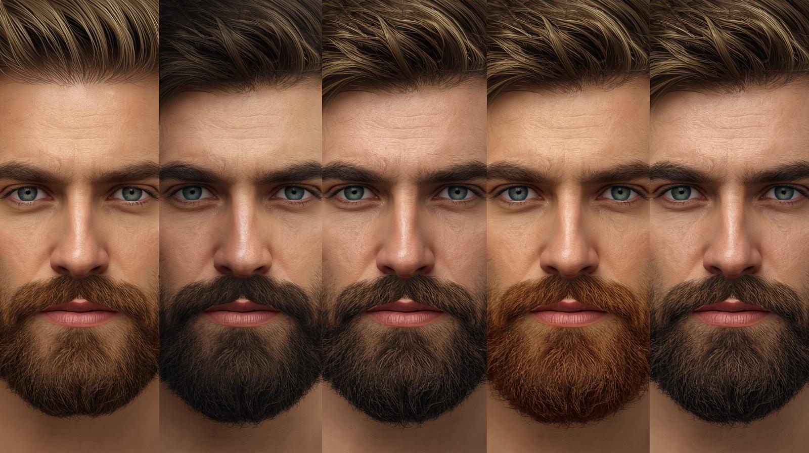 Good Looking Guys with Beards and Face Shapes
