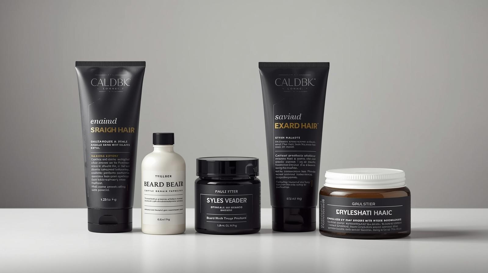 Products That Boost Beard Styles for Straight Hair