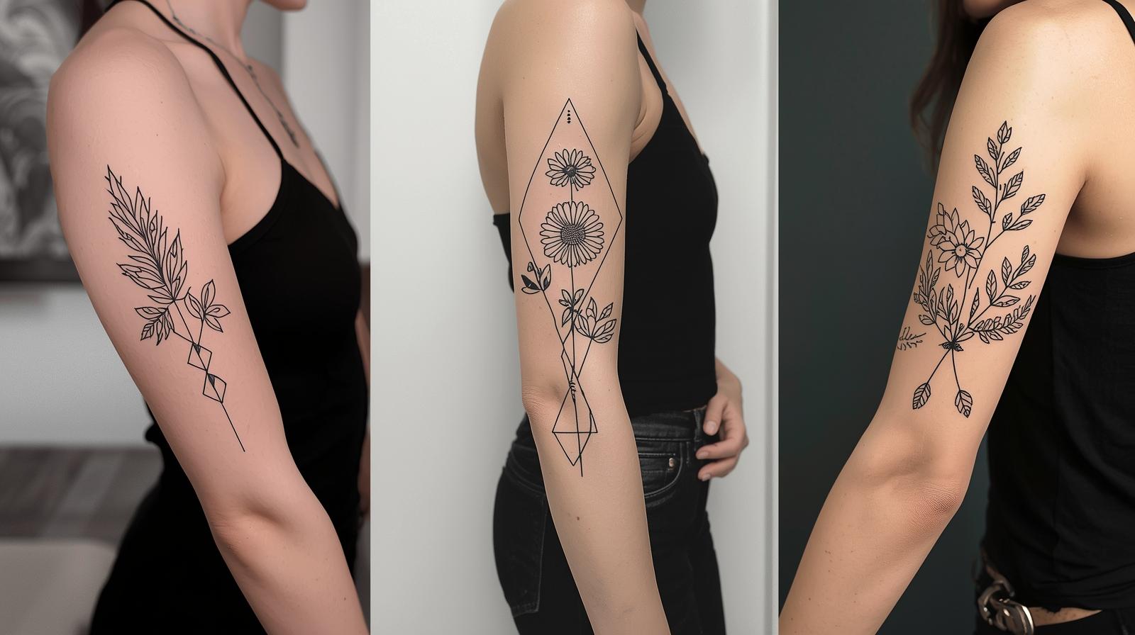 cute arm tattoos for women best placement ideas for stunning style