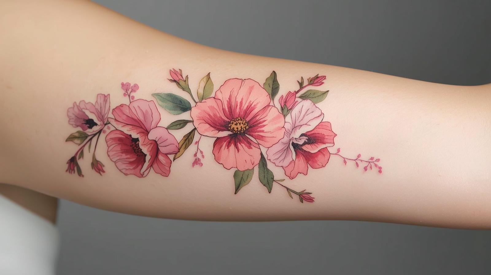 Floral Tattoos for Women