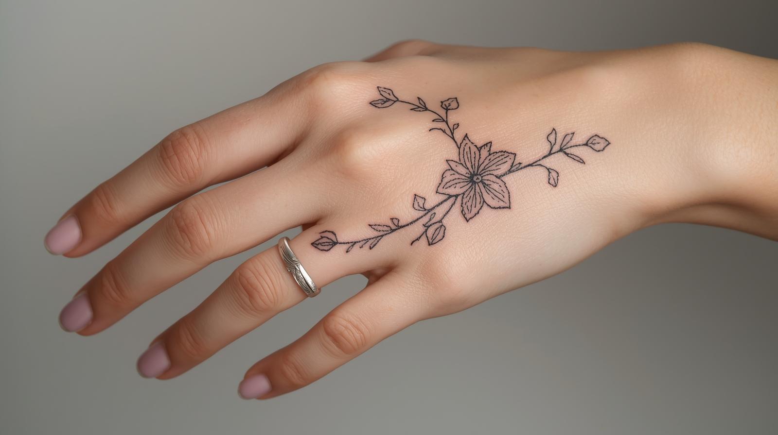 Hand Tattoo Designs for Women – Best Placement Ideas for Stunning Feminine Appeal