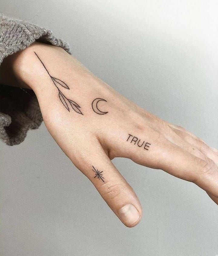 .Tattoo on the Side of Hand – Women’s Tattoo Trends That Rule 2025