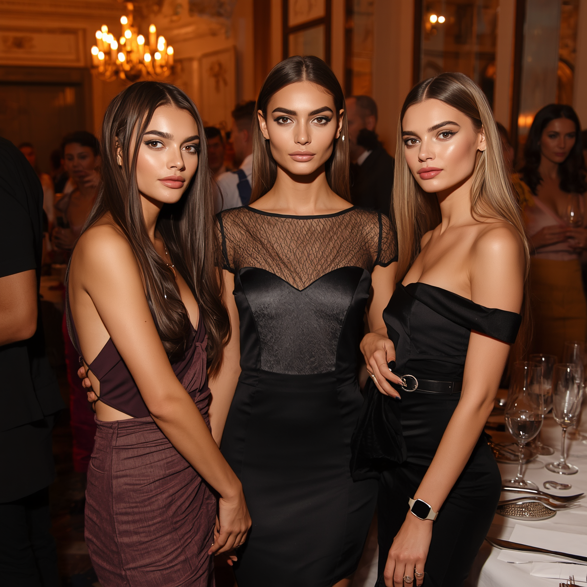 Supermodel shindig – Glamorous & substantial 