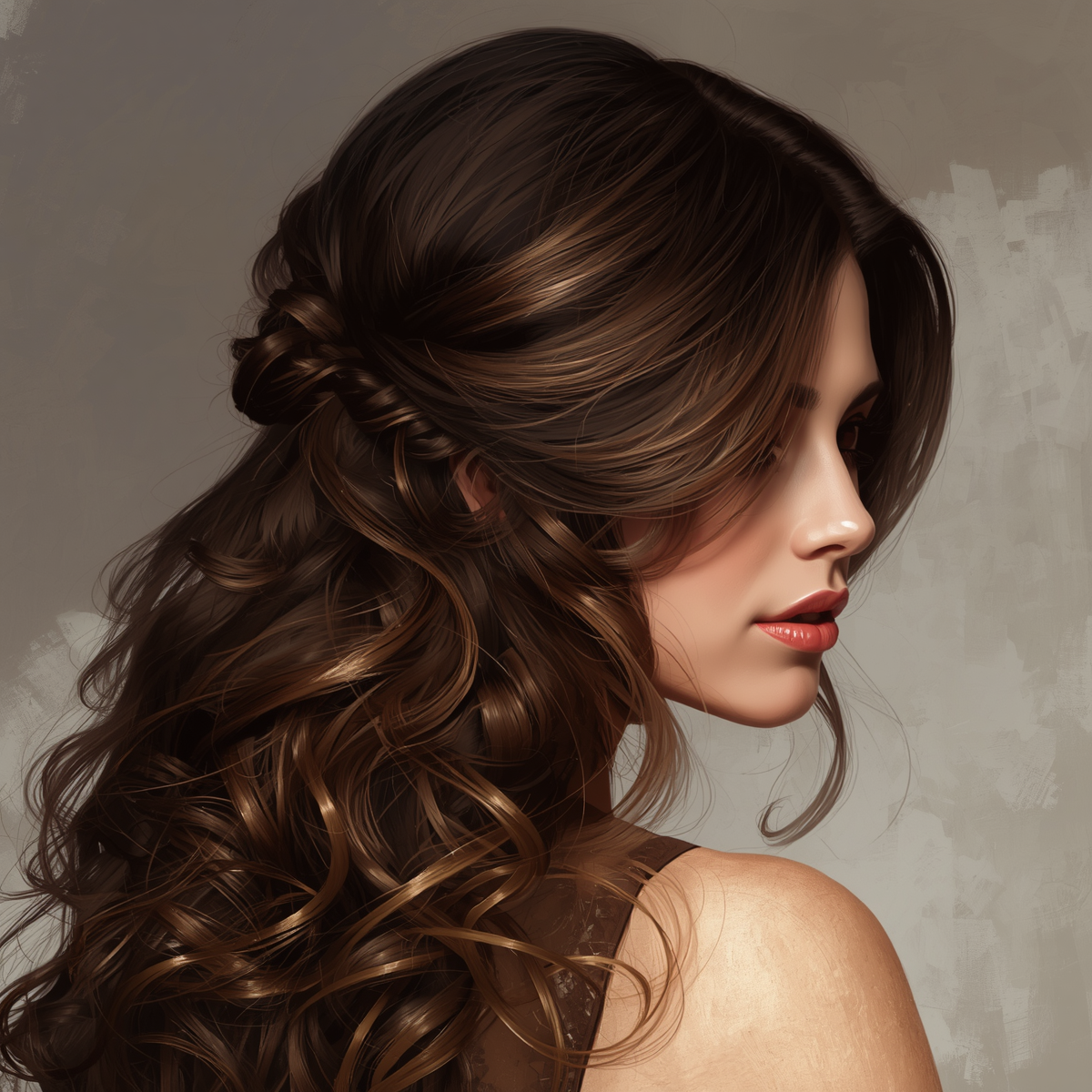 Half-Up, Half-Down Styles