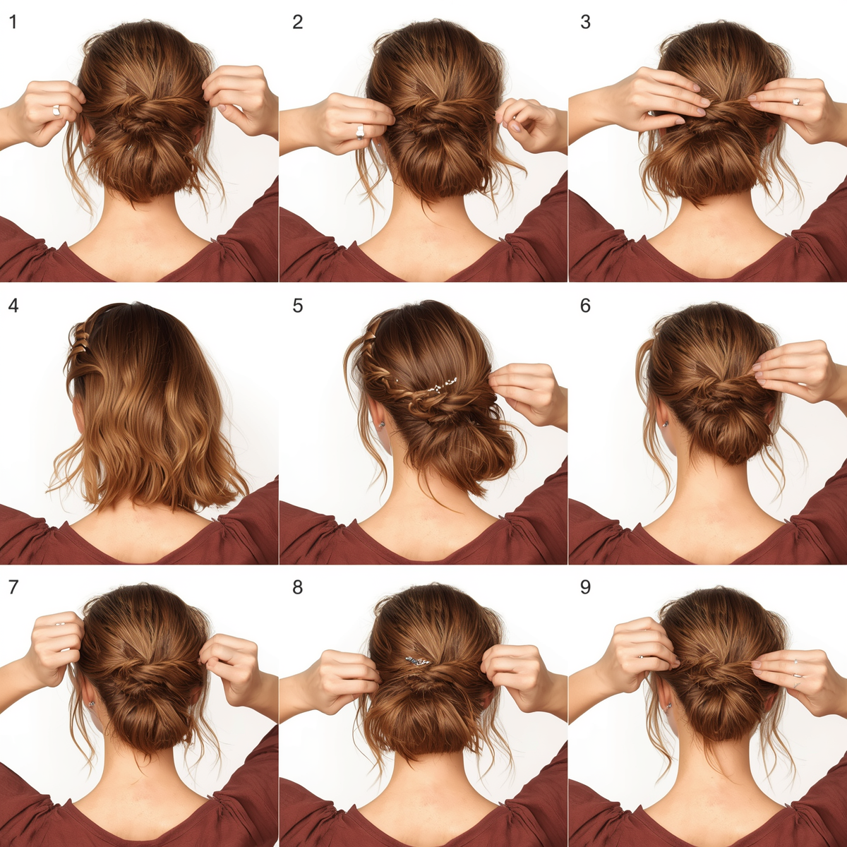 Techniques to Put Up Short Hairstyles