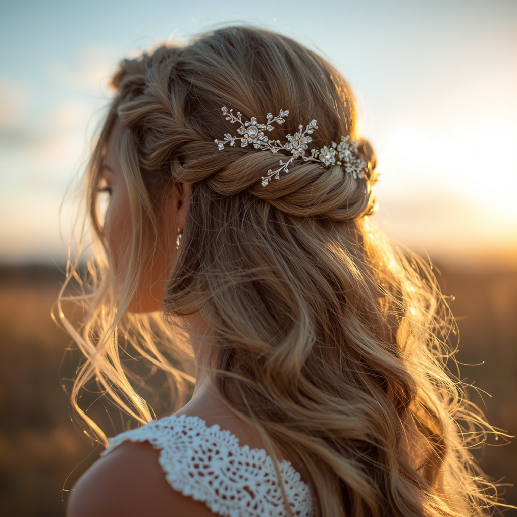 Wedding hairstyles for long hair
